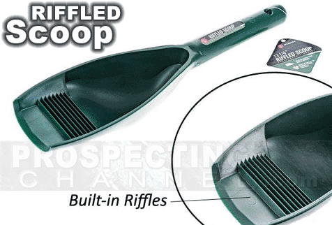 Riffled Scoop