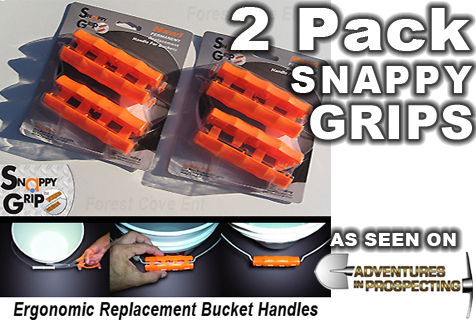 SNAPPY GRIP Egonomic Replacement Bucket Handles BULK 50 LOT RED 